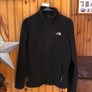 Women’s Black North Face Fleece Jackets